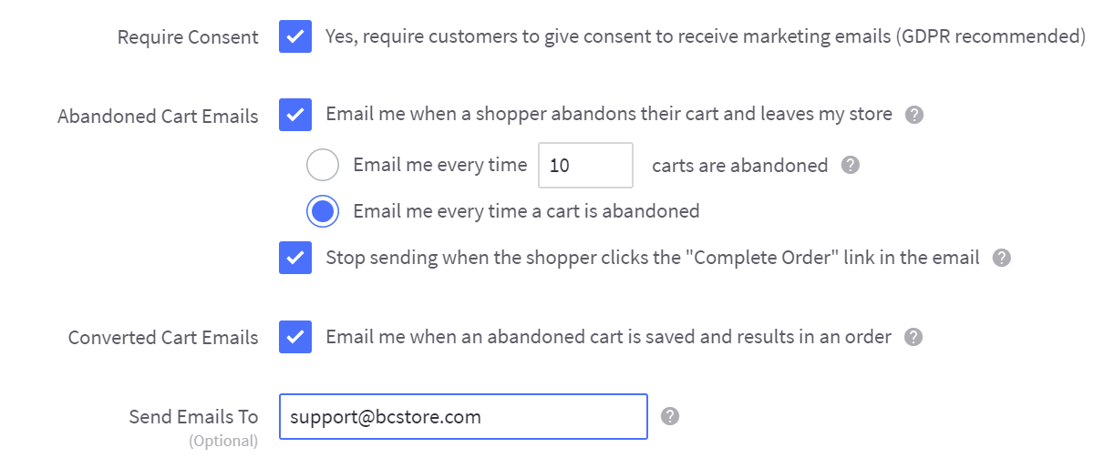 BigCommerce marketing tools